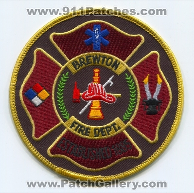 Brewton Fire Department Patch (Alabama)
Scan By: PatchGallery.com
Keywords: dept.
