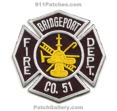 Bridgeport Fire Department Company 51 Patch (West Virginia)
Scan By: PatchGallery.com
Keywords: dept. co.