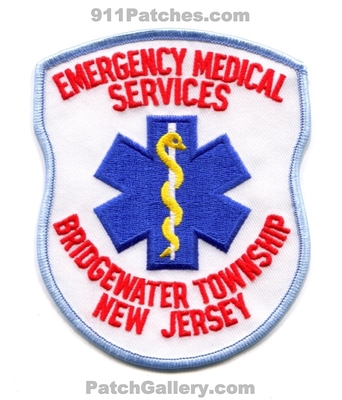 Bridgewater Township Emergency Medical Services EMS Patch (New Jersey)
Scan By: PatchGallery.com
In Memory of Bernie Shaffer
Keywords: twp. ambulance