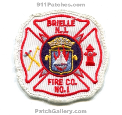 Brielle Fire Company Number 1 Patch (New Jersey)
Scan By: PatchGallery.com
Keywords: co. no. #1 department dept.