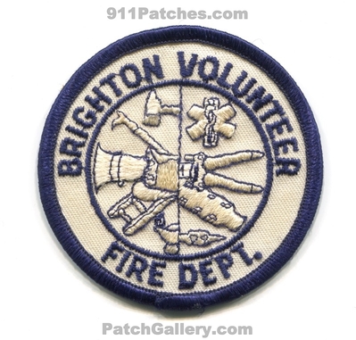 Brighton Volunteer Fire Department Patch (Colorado)
[b]Scan From: Our Collection[/b]
Keywords: vol. dept.