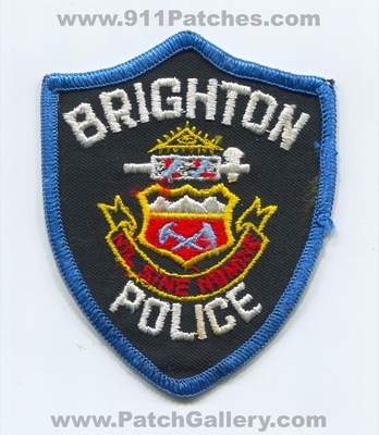 Brighton Police Department Patch (Colorado)
Scan By: PatchGallery.com
Keywords: dept.