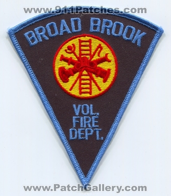 Broad Brook Volunteer Fire Department Patch (Connecticut)
Scan By: PatchGallery.com
Keywords: vol. dept.