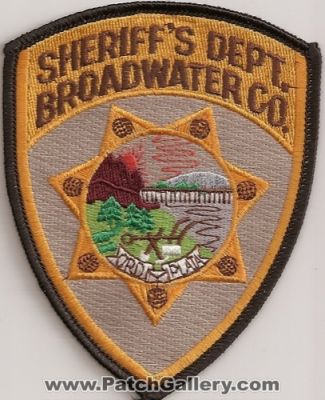 Broadwater County Sheriff's Department (Montana)
Thanks to Police-Patches-Collector.com for this scan.
Keywords: sheriffs dept