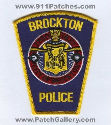 Brockton Police Department (Massachusetts)
Scan By: PatchGallery.com
Keywords: dept. city of