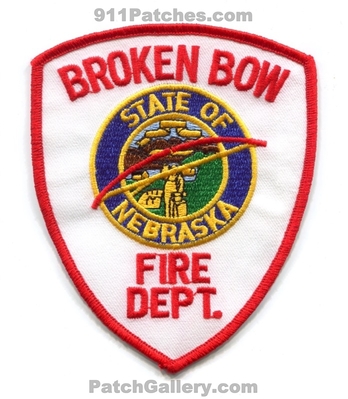 Broken Bow Fire Department Patch (Nebraska)
Scan By: PatchGallery.com
Keywords: dept. state of