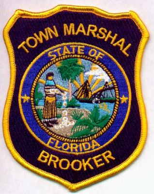 Brooker Town Marshal
Thanks to EmblemAndPatchSales.com for this scan.
Keywords: florida