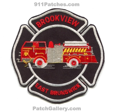 Brookview Volunteer Fire Company East Brunswick Patch (New Jersey) (Confirmed)
Scan By: PatchGallery.com
Keywords: department dept.