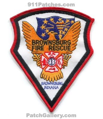Brownsburg Fire Rescue Department Patch (Indiana)
Scan By: PatchGallery.com
