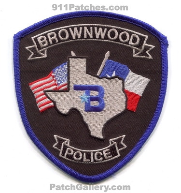 Brownwood Police Department Patch (Texas)
Scan By: PatchGallery.com
Keywords: dept.