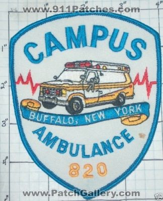 Buffalo Campus Ambulance 820 (New York)
Thanks to swmpside for this picture.
Keywords: ems