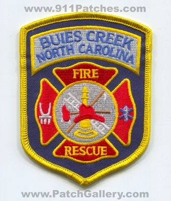 Buies Creek Fire Rescue Department Patch (North Carolina)
Scan By: PatchGallery.com
Keywords: dept.