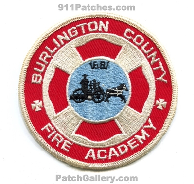 Burlington County Fire Academy Patch (New Jersey)
Scan By: PatchGallery.com
Keywords: co. school department dept.