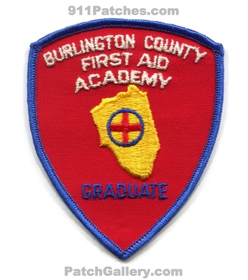Burlington County First Aid Academy Graduate EMS Patch (New Jersey)
Scan By: PatchGallery.com
Keywords: co. ambulance