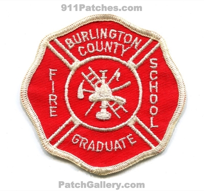 Burlington County Fire School Graduate Patch (New Jersey)
Scan By: PatchGallery.com
Keywords: co. academy department dept.