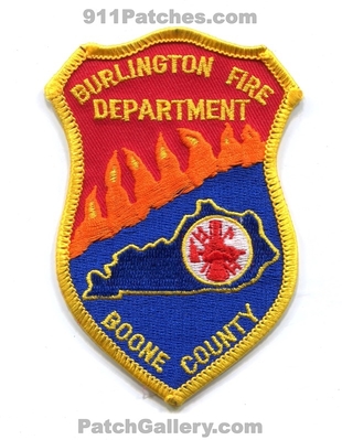 Burlington Fire Department Boone County Patch (Kentucky)
Scan By: PatchGallery.com
