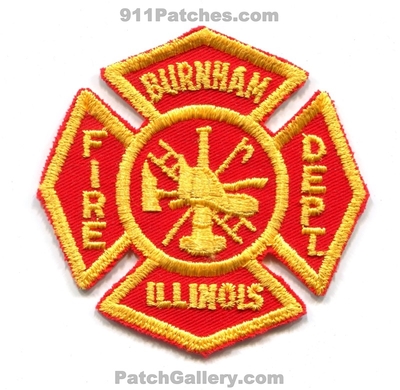 Burnham Fire Department Patch (Illinois)
Scan By: PatchGallery.com
Keywords: dept.