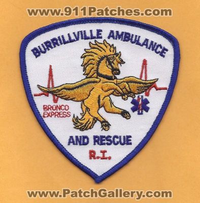 Burrillville Ambulance and Rescue (Rhode Island)
Thanks to Paul Howard for this scan.
Keywords: ems