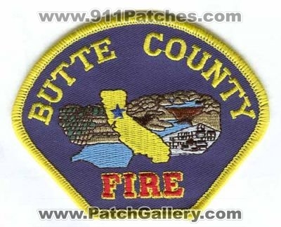 Butte County Fire Department Patch (California)
Scan By: PatchGallery.com
Keywords: co. dept.
