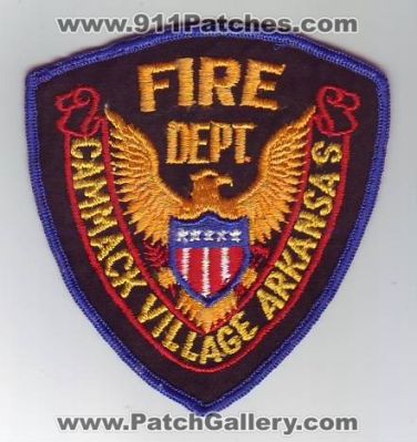 Cammack Village Fire Department (Arkansas)
Thanks to Dave Slade for this scan.
Keywords: dept.