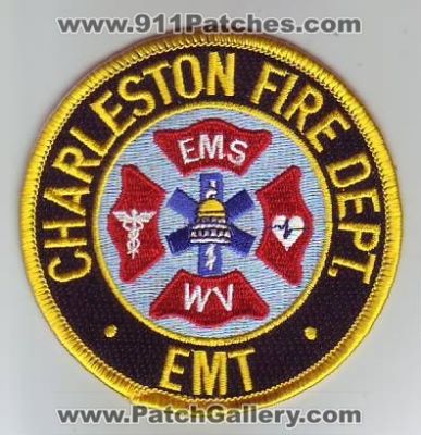 Charleston Fire Department EMT (West Virginia)
Thanks to Dave Slade for this scan.
Keywords: dept. ems wv