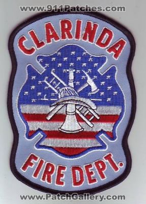 Clarinda Fire Department (Iowa)
Thanks to Dave Slade for this scan.
Keywords: dept.