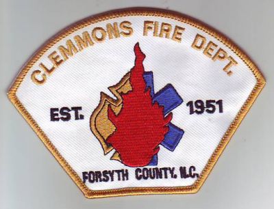 Clemmons Fire Department (North Carolina)
Thanks to Dave Slade for this scan.
County: Forsyth
Keywords: dept 