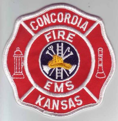 Concordia Fire EMS (Kansas)
Thanks to Dave Slade for this scan.
