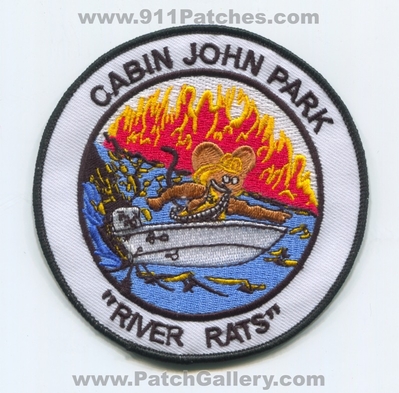 Cabin John Park Fire Department River Rats Patch (Maryland)
Scan By: PatchGallery.com
Keywords: dept. company co. station