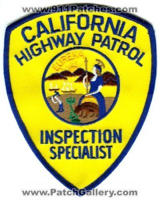 California Highway Patrol Inspection Specialist (California)
Scan By: PatchGallery.com
Keywords: chp