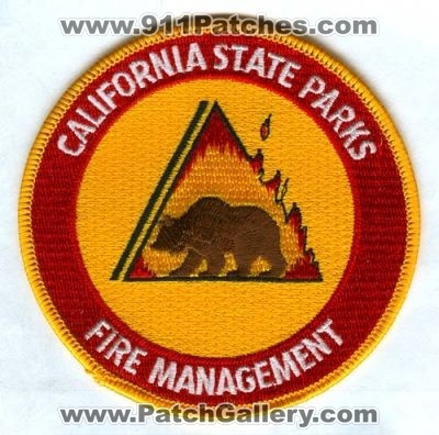 California State Parks Fire Management Patch
[b]Scan From: Our Collection[/b]
Keywords: wildland