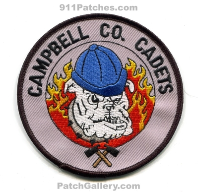Campbell County Fire Department Cadets Patch (Wyoming)
Scan By: PatchGallery.com
Keywords: co. dept.