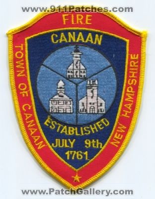 Canaan Fire Department (New Hampshire)
Scan By: PatchGallery.com
Keywords: dept. town of