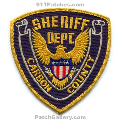 Carbon County Sheriffs Department Patch (Wyoming)
Scan By: PatchGallery.com
Keywords: co. dept. office