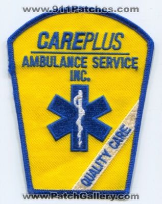 CarePlus Ambulance Service Inc (New Hampshire)
Scan By: PatchGallery.com
Keywords: inc. ems quality care