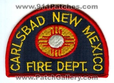 Carlsbad Fire Department (New Mexico)
Scan By: PatchGallery.com
Keywords: dept.