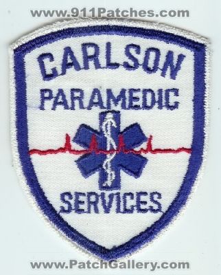 Carlson Paramedic Services (UNKNOWN STATE)
Thanks to Mark C Barilovich for this scan.
Keywords: ems