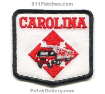Carolina Freight Carriers Patch (North Carolina)
Scan By: PatchGallery.com
Keywords: trucking company co. cherryville
