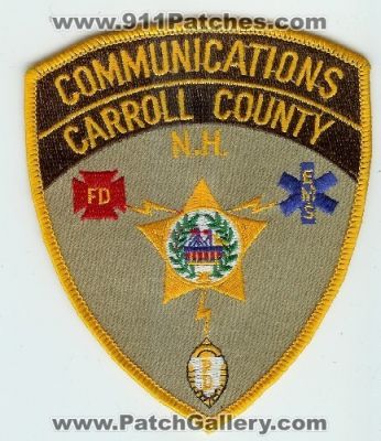 Carroll County Communications Fire EMS Police (New Hampshire)
Thanks to Mark C Barilovich for this scan.
Keywords: n.h. fd pd department