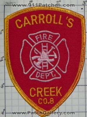 Carrolls Creek Fire Department Company 8 (Alabama)
Thanks to swmpside for this picture.
Keywords: carroll's co. dept.