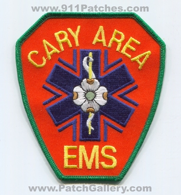 Cary Area Emergency Medical Services EMS Patch (North Carolina)
Scan By: PatchGallery.com
Keywords: e.m.s. ambulance