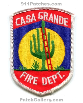 Casa Grande Fire Department Patch (Arizona)
Scan By: PatchGallery.com
Keywords: dept.