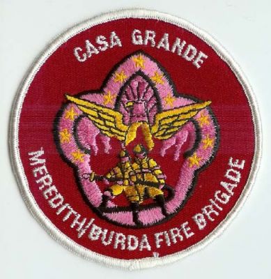 Casa Grande Meredith Burda Fire Brigade (Arizona)
Thanks to Mark C Barilovich for this scan.
