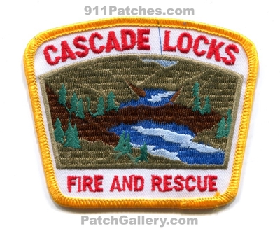 Cascade Locks Fire and Rescue Department Patch (Oregon)
Scan By: PatchGallery.com
Keywords: dept.