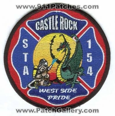 Castle Rock Fire and Rescue Department Station 154 Patch (Colorado)
[b]Scan From: Our Collection[/b]
(Confirmed)
www.castlerockfirefighters.org
www.crgov.com/fire
Keywords: dept. crfd & company engine medic brush west side pride