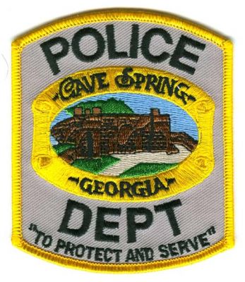 Cave Spring Police Dept (Georgia)
Scan By: PatchGallery.com
