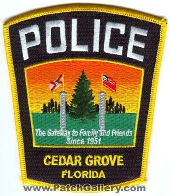 Cedar Grove Police (Florida)
Scan By: PatchGallery.com
