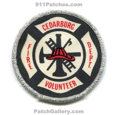 Cedarburg Volunteer Fire Department Patch (Wisconsin)
Scan By: PatchGallery.com
Keywords: vol. dept.