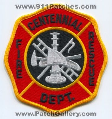 Centennial Fire Rescue Department (Minnesota)
Scan By: PatchGallery.com
Keywords: dept.