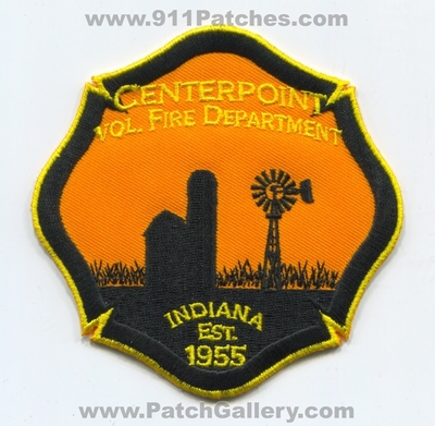 Center Point Volunteer Fire Department Patch (Indiana)
Scan By: PatchGallery.com
Keywords: vol. dept. est. 1955